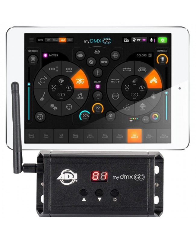 ADJ mydmx GO Software Controller