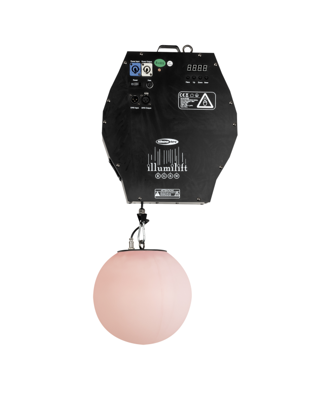 SHOWTEC Illumilift RGBW 4 m Hoist / 25 cm LED sphere Light Decoration