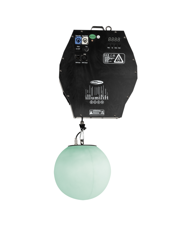 SHOWTEC Illumilift RGBW 4m Dispositivo di collegamento / 25cm Sfera LED Decorazione luminosa