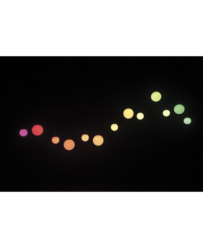 SHOWTEC Illumilift RGBW 4m Dispositivo di collegamento / 25cm Sfera LED