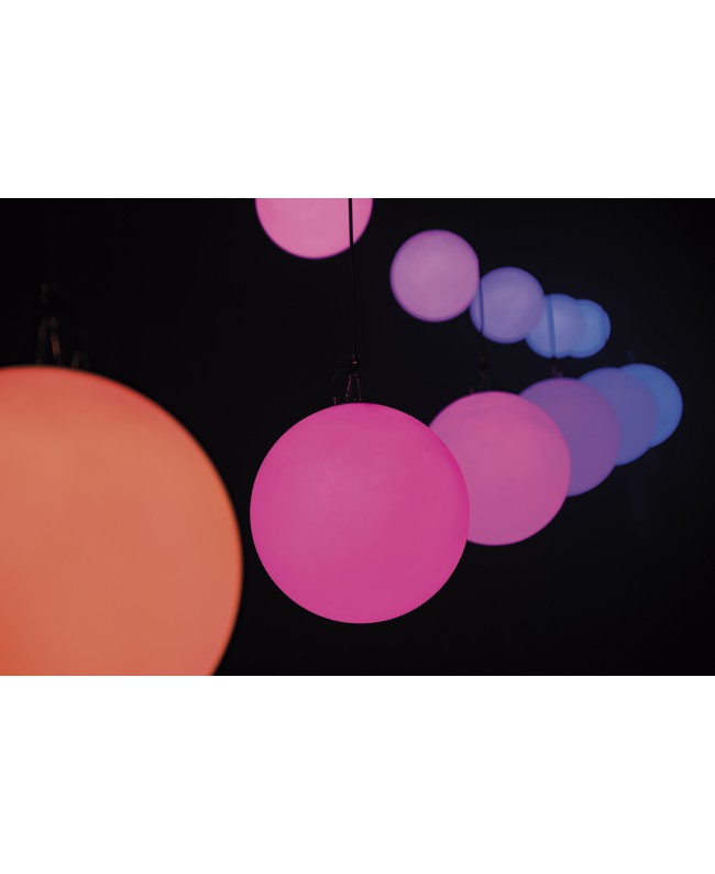 SHOWTEC Illumilift RGBW 4m Dispositivo di collegamento / 25cm Sfera LED