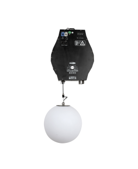 SHOWTEC Illumilift RGBW Turbo 6 m High Speed Hoist / 35 cm LED sphere