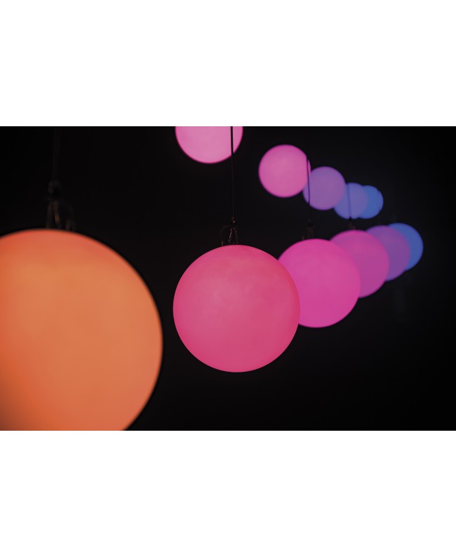 SHOWTEC Illumilift RGBW Turbo 6 m Dispositivo di collegamento ad alta velocità / 35 cm Sfera LED