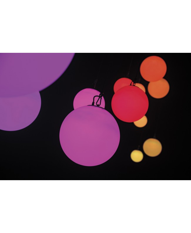 SHOWTEC Illumilift RGBW Turbo 6 m Dispositivo di collegamento ad alta velocità / 35 cm Sfera LED