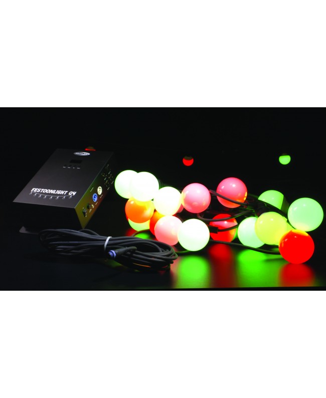 SHOWTEC Festoonlight Q4 Controller comprensivo di cavo di collegamento, lunghezza: 10m