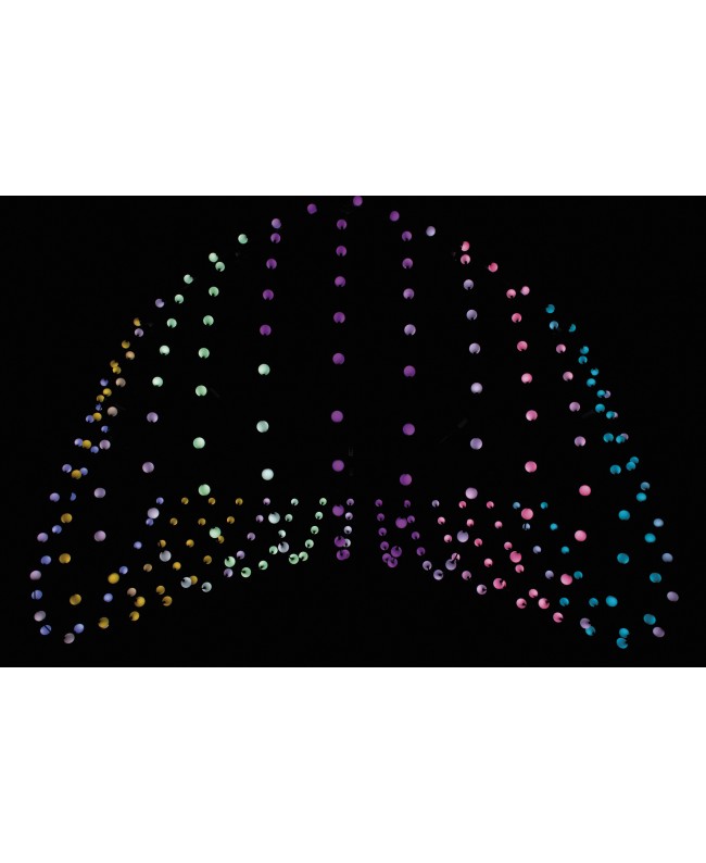 SHOWTEC Pixel Bubble 75 set Matrice di sfere LED multicolore