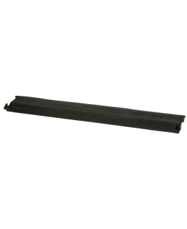 SHOWGEAR Cable Cover 1 Con 1 canale - gomma nera Pedane passacavi