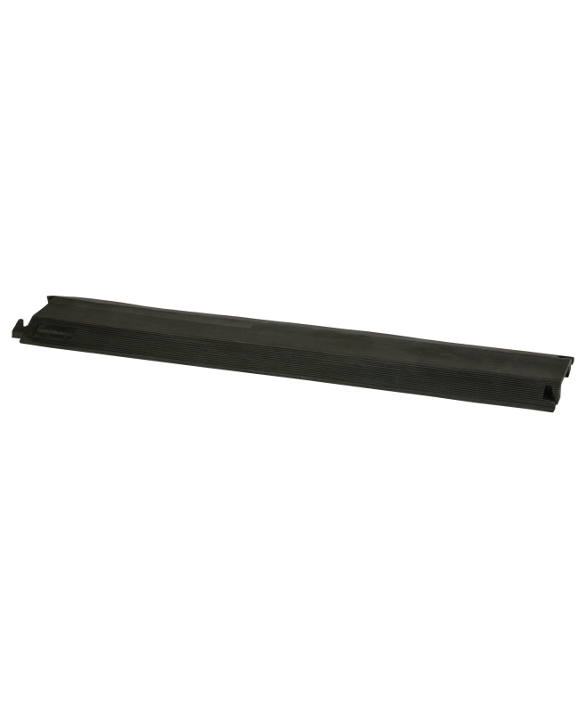 SHOWGEAR Cable Cover 1 With 1 channel - black rubber Cable Protectors