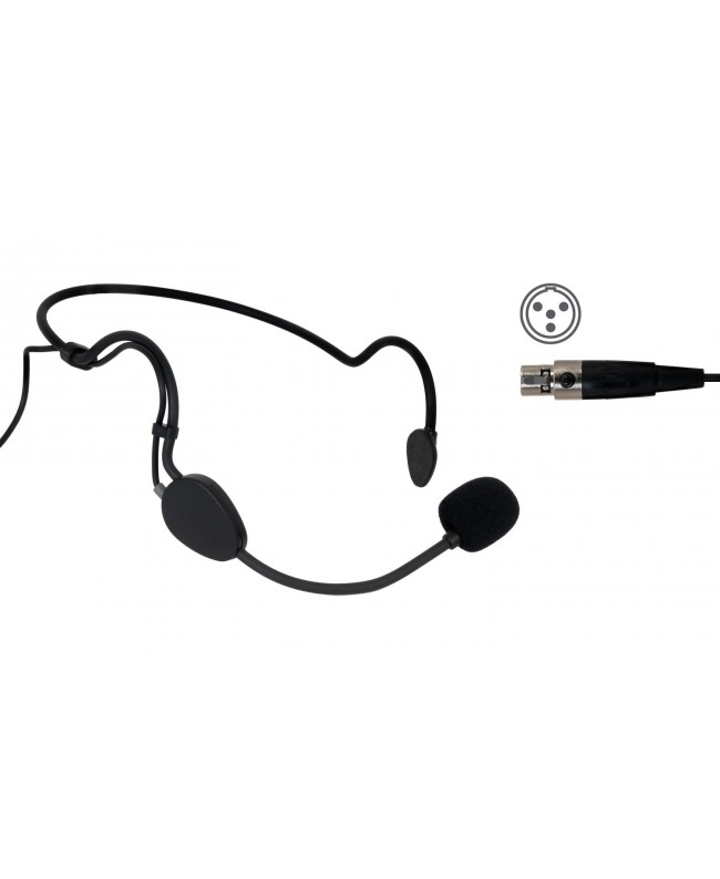 Fonestar Headset Microphone with Unidirectional Electret Capsule Headset | Earset Microphones