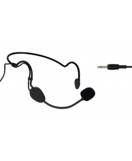 Fonestar Microfono Headset con Capsula Unidirezionale Elettrete Microfoni ad archetto e Earset