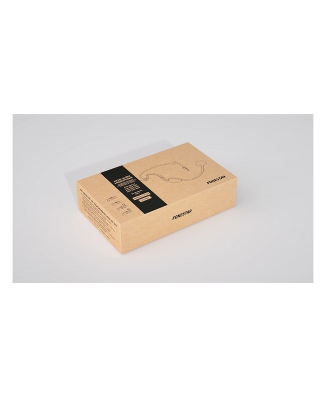 Fonestar Headset Microphone with Unidirectional Electret Capsule Lavalier Microphones
