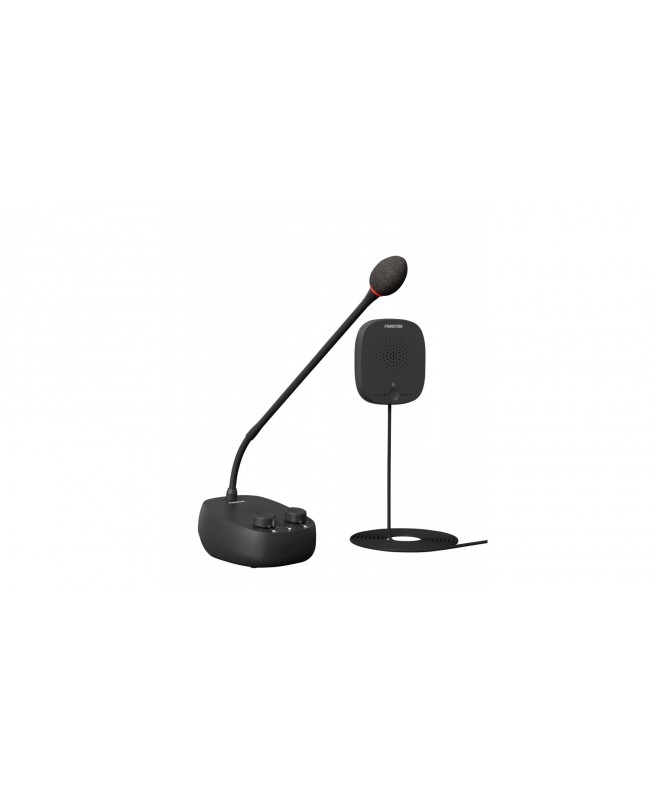 Fonestar Sistema di Interfono per Distanziamentomicrofono + Altoparlante Schwanenhalsmikrofone
