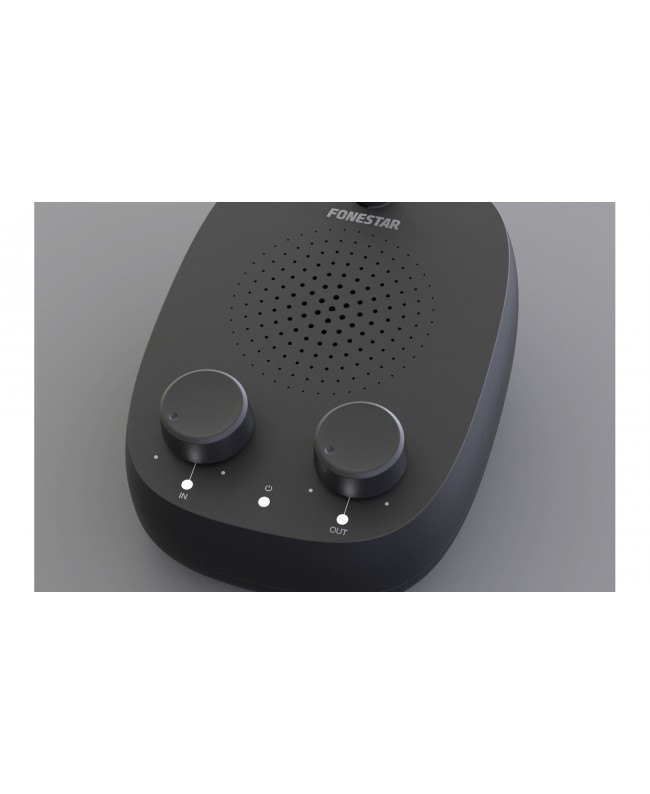 Fonestar Sistema di Interfono per Distanziamentomicrofono + Altoparlante Schwanenhalsmikrofone