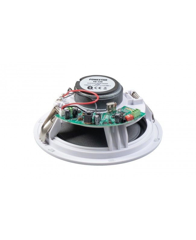 Fonestar Coppia di Altoparlanti da Soffitto Attivi con Bluetooth 2X20 W RMS Diffusori a soffitto