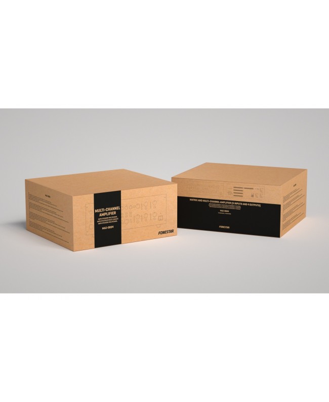Fonestar Matrix-Verstärker 5 in / 4 OUT4X60 W RMS Endstufen