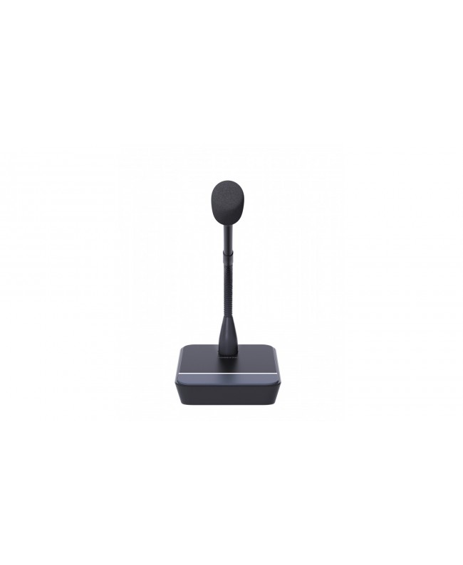 Fonestar Microphone Base and Swan Neck Microphone 32CM Condenser Electr Gooseneck Microphones