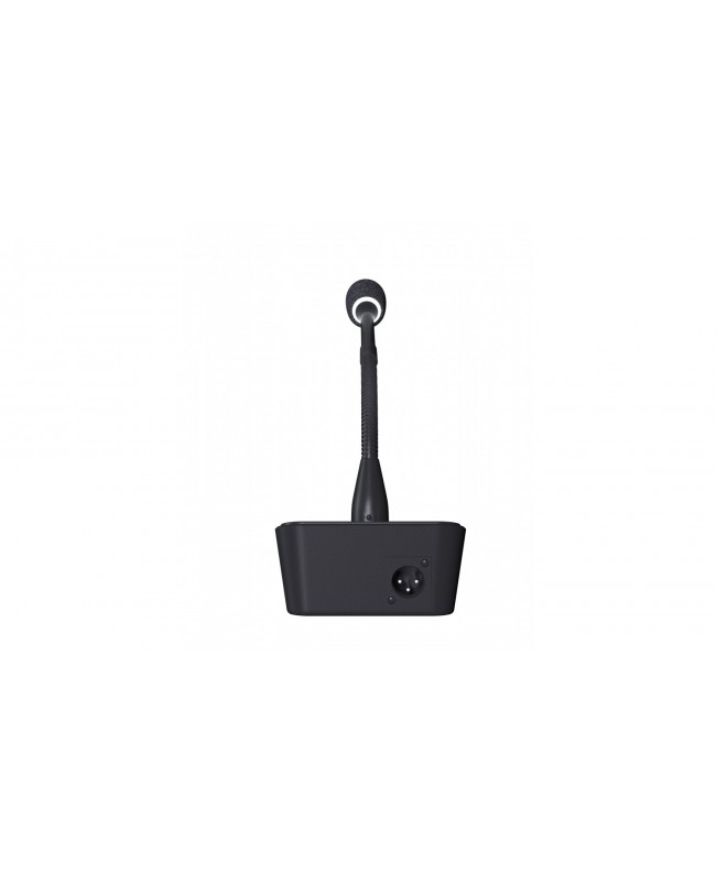 Fonestar Microphone Base and Swan Neck Microphone 32CM Condenser Electr Gooseneck Microphones