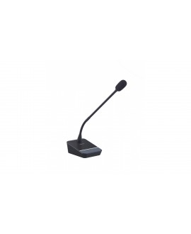 Fonestar Microphone Base and Swan Neck Microphone 45CM Condenser Electr Gooseneck Microphones
