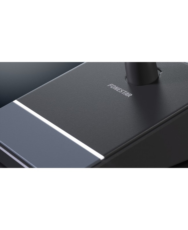 Fonestar BASE Microfonica e Microfono Collo di Cigno 45CM a Condensatore Electr Microfoni Gooseneck