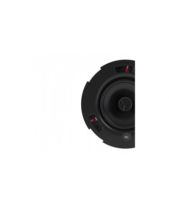 Fonestar Diffusore da Soffitto 6 Ip-65 Trasformatore 100V 20/10/5/2,5 W RMS Diffusori a soffitto