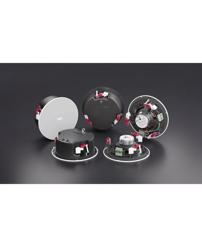 Fonestar Diffusore da Soffitto 6 Ip-65 Trasformatore 100V 20/10/5/2,5 W RMS Diffusori a soffitto
