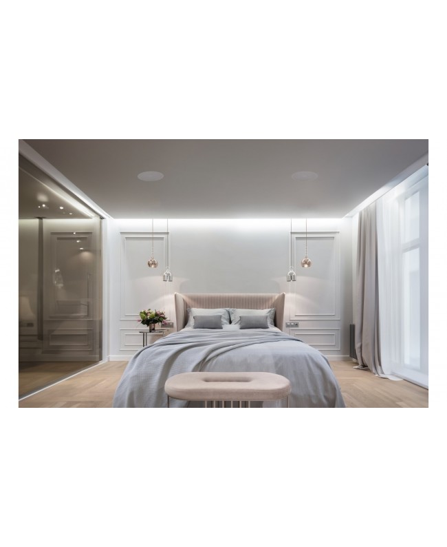 Fonestar Altoparlante da Soffitto 8 con Trasformatore 100V 20/10/5 W RMS Diffusori a soffitto