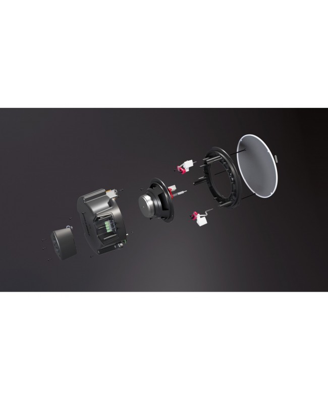 Fonestar Deckenlautsprecher 8 Ip-65 Transformator 100V 30/15/7.5/3.75 W RMS Deckenlautsprecher