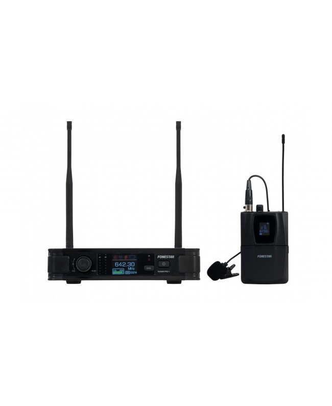 Fonestar Microfono Wireless da Cintura Ricevitore Bodypack