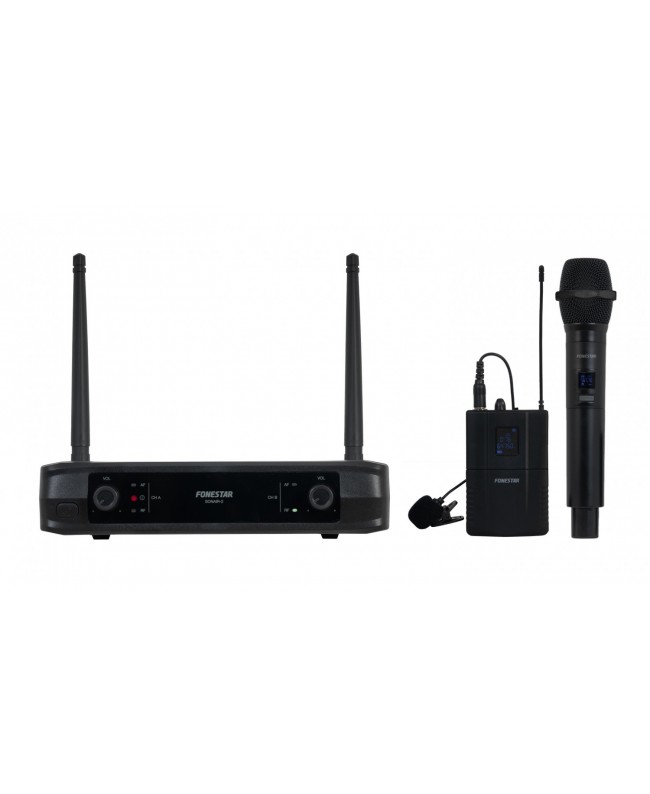 Fonestar Dual Wireless Microphone Transmitters