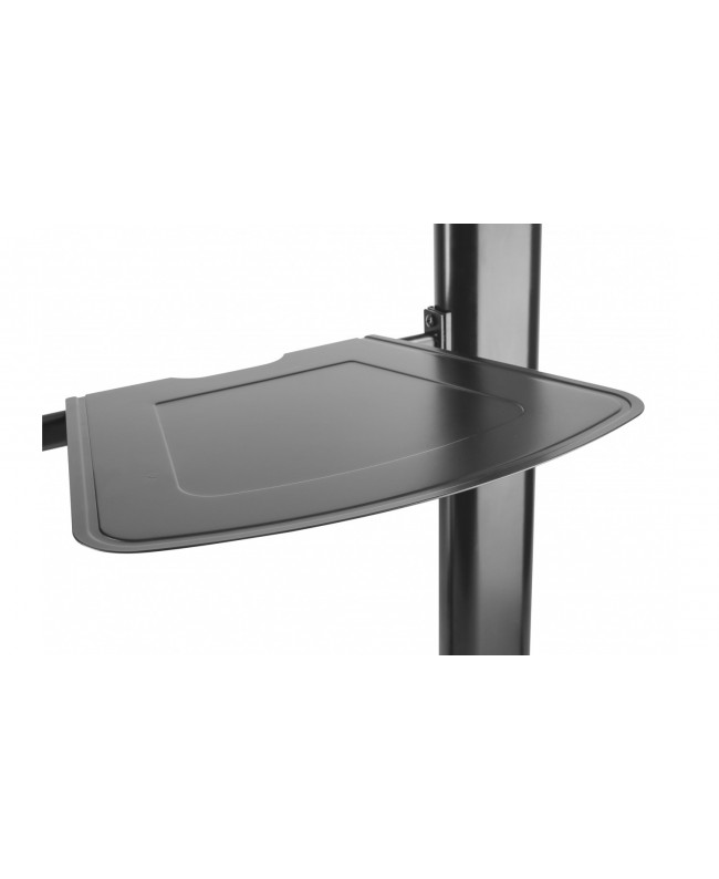 Fonestar Monitorständer 60/100 Tragkraft 100KG Verstellbar mit Bremsen Display-Bodenstative