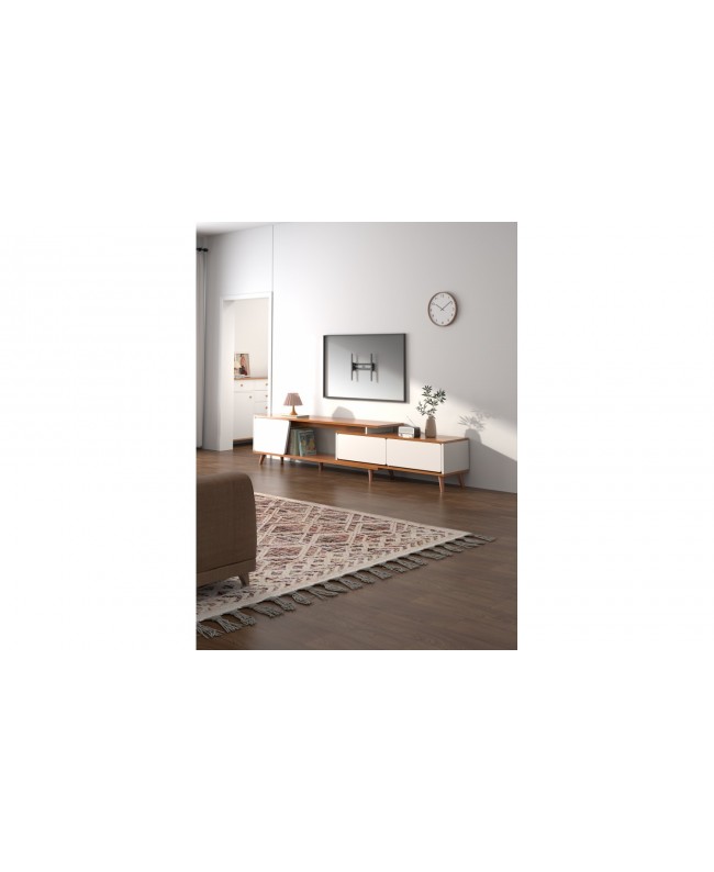 Fonestar Tilting TV Stand for Monitor from 32 to 70 MAX Load Capacity 45 KG Display Wall-Mounts
