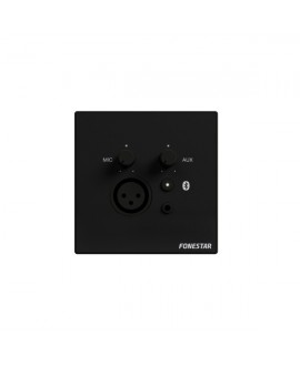 Fonestar Controllo Volume con in Mic-line e Bteuroblock e RJ45 NERO Accessori installazione PA