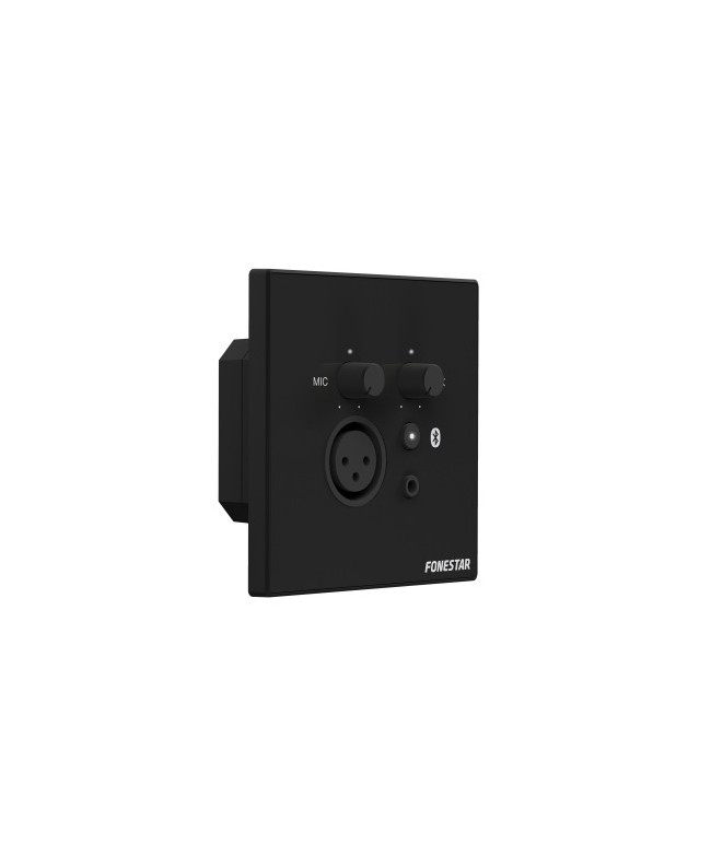 Fonestar Lautstärkeregler mit Mic-Line und Bteuroblock und RJ45 BLACK Zubehör für PA-Installationen