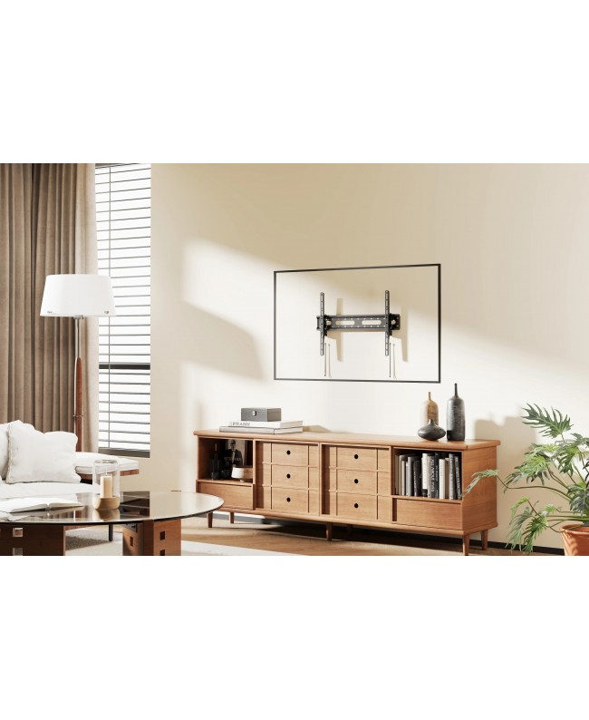 Fonestar Tilting TV Stand for Monitorda 37 to 100 Load Capacity MAX 45KG Display Wall-Mounts