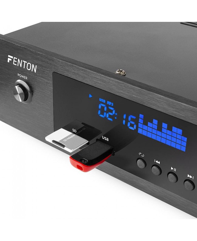 Fenton AV550BT 5CH Surround Amplifier Hi-Fi Mediaplayer