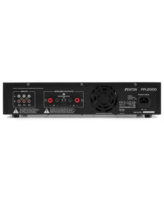 Fenton FPL2000 Dig.Verstärker BT MP3 LED EQ Endstufen