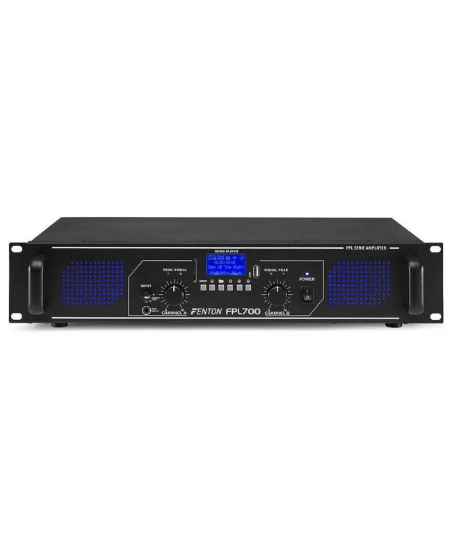 Fenton FPL700 Dig.Verstärker BT MP3 LED EQ Endstufen