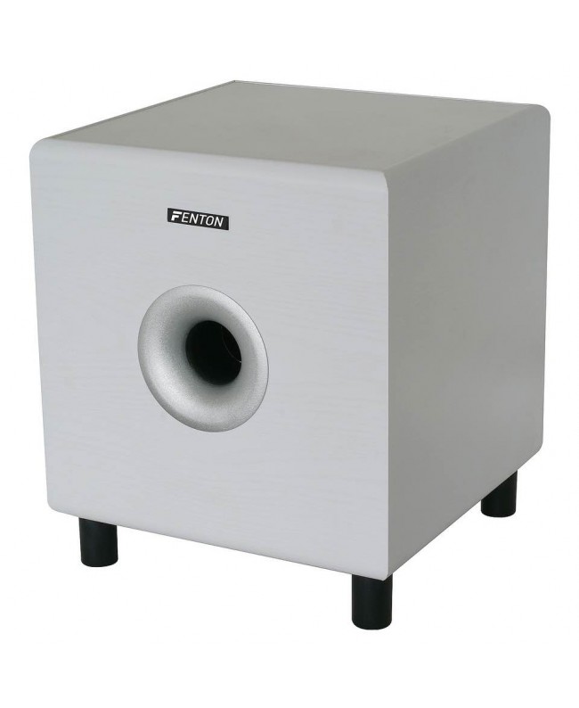 Fenton SHFS08W Active subwoofer 8 white Altoparlanti Hi-Fi