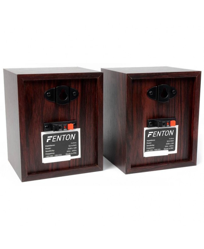 Fenton HF5W 5.0 Home Theatre System walnut Hi-Fi Speakers