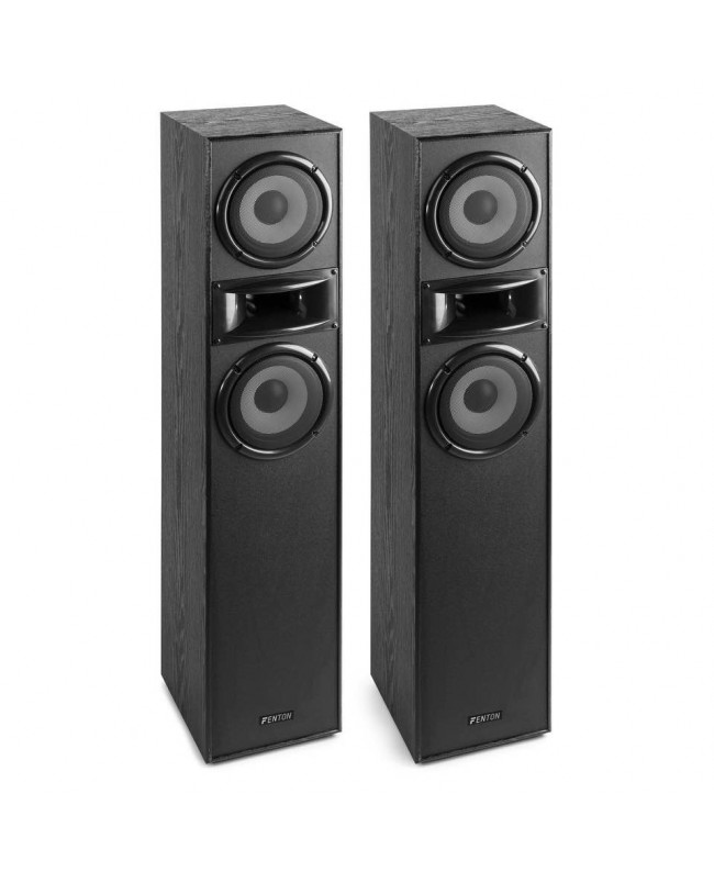 Fenton SHF700B Tower Set 2x 6.5Black Altoparlanti Hi-Fi