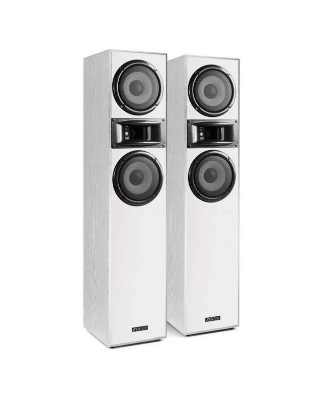 Fenton SHF700W Tower Set 2x 6.5 White Altoparlanti Hi-Fi