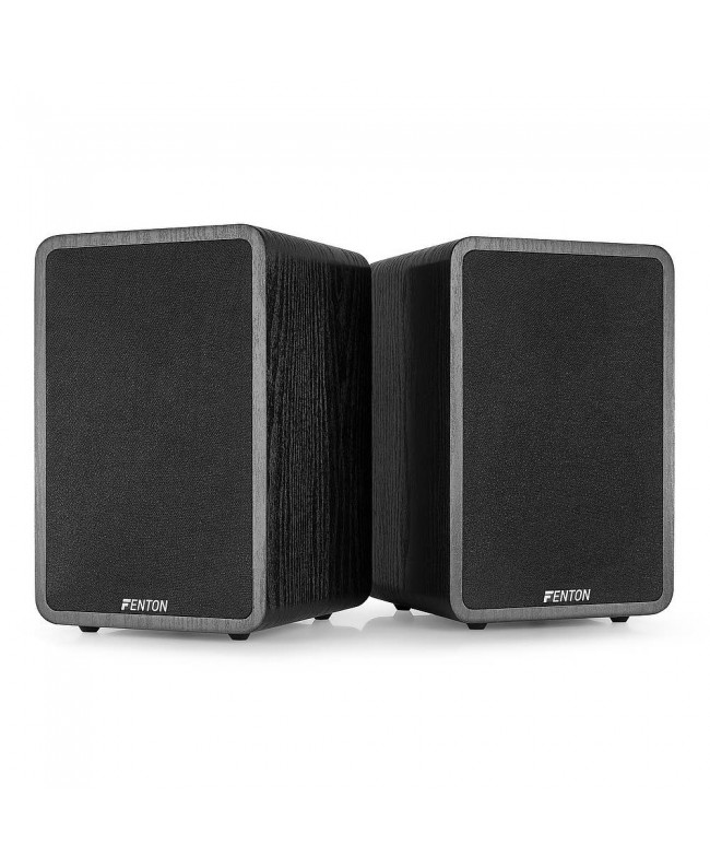 Fenton SHFB65B Bücherregal-Set 6.5 Hi-Fi Lautsprecher