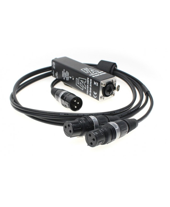 FISCHER AMPS XLR Adapterkabel für In Ear Stick / Mini Body Pack Y-Kabel