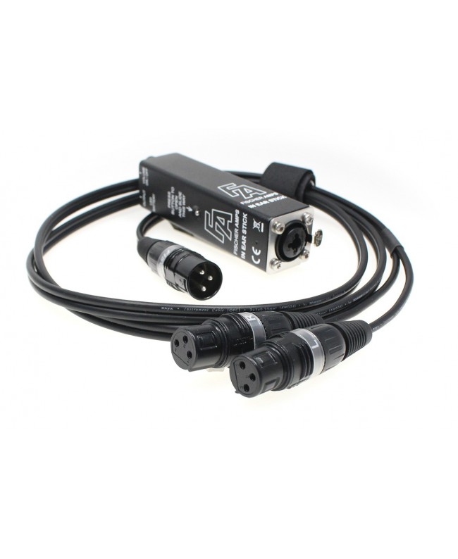 FISCHER AMPS XLR Adaptor Cable for In Ear Stick / Mini Body Pack Y Cables