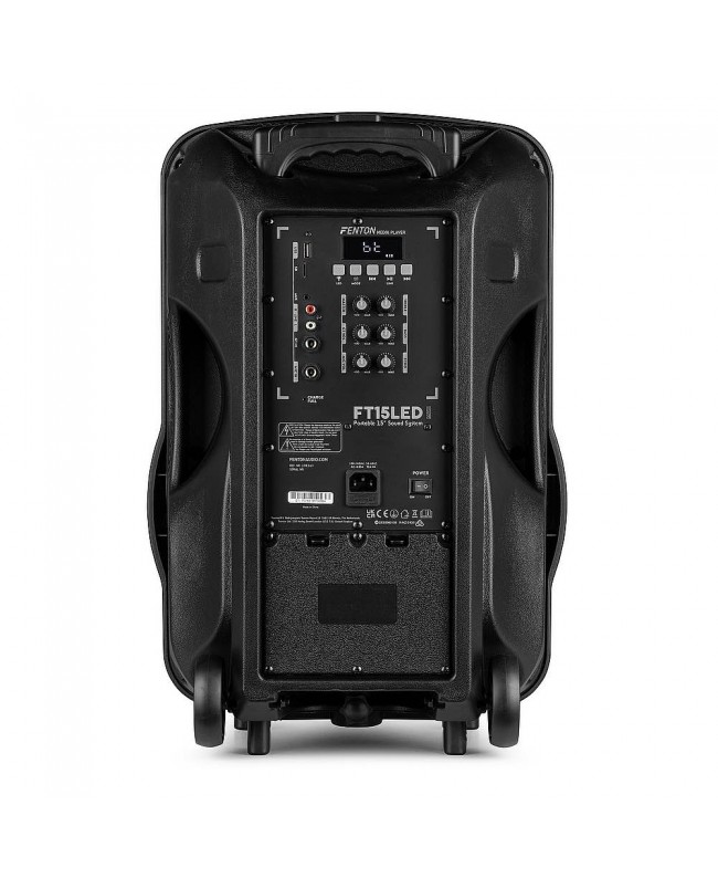 Fenton FT15LED Mk2 Port.System15 BT 1xUHF Diffusori a batteria