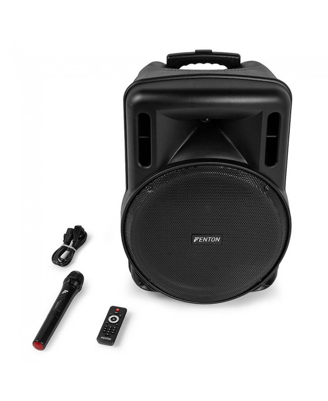 Fenton FT15LED Mk2 Port.System15 BT 1xUHF Diffusori a batteria