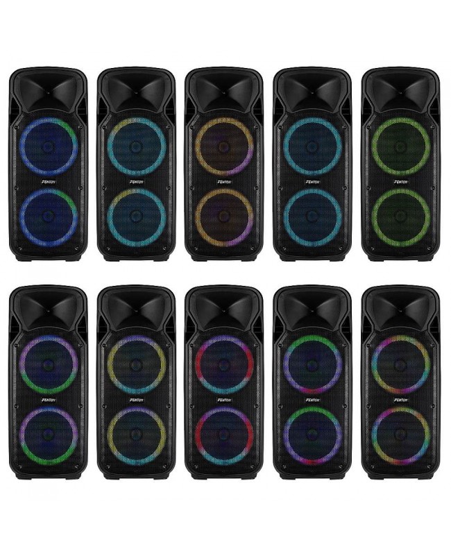 Fenton FT212LED MK2 Port.System 2x121xUHF Battery powered PA