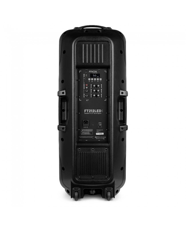 Fenton FT212LED MK2 Port.System 2x121xUHF Akkubetriebene PA-Lautsprecher