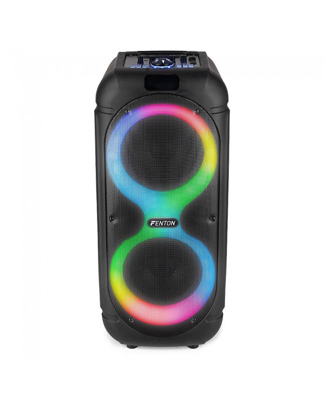 Fenton Track510 2x8 BT, TWS,LED,Micr.IR Altoparlanti Hi-Fi