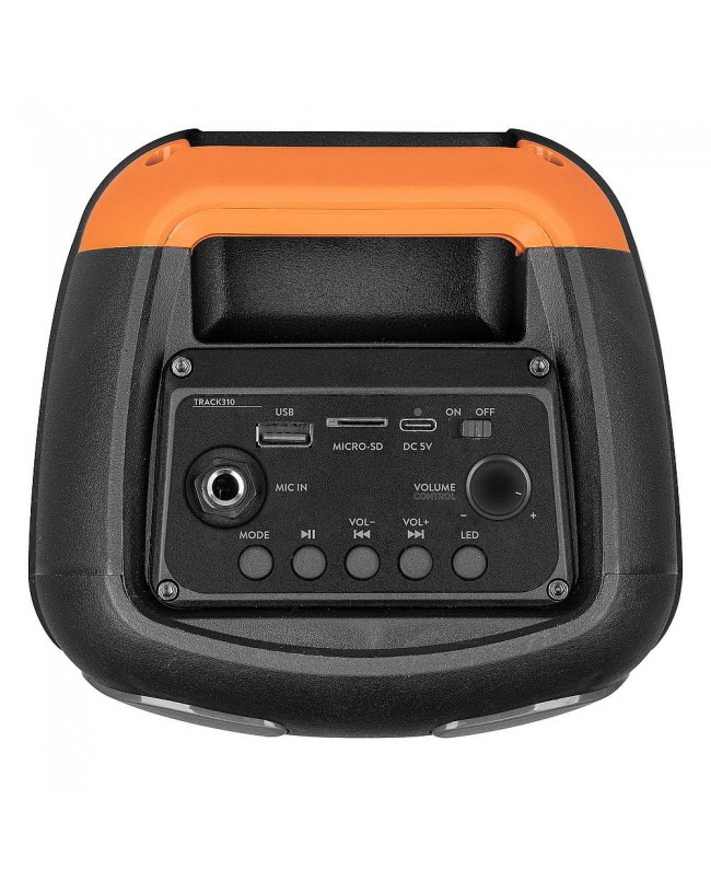 Fenton Track310 3x4 BT, TWS,LED,Micr Altoparlanti Hi-Fi